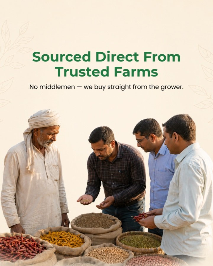 Sourced Direct From Trusted Farms