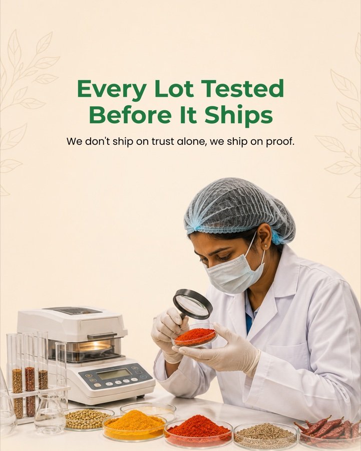 Every Lot Tested Before It Ships